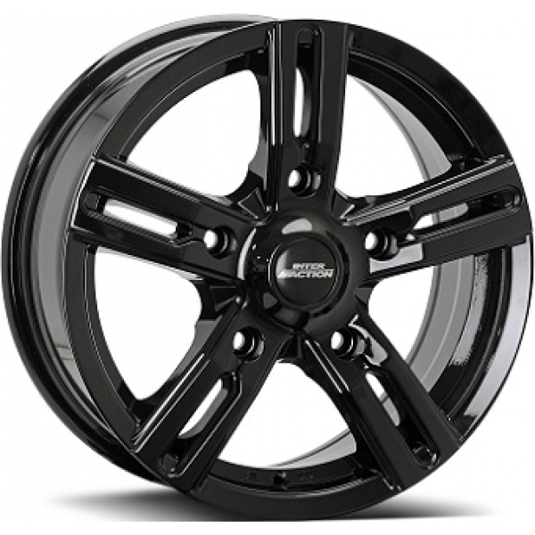 ABS NETTO KARGIN Gloss Black LÄTTMETALLFÄLGAR