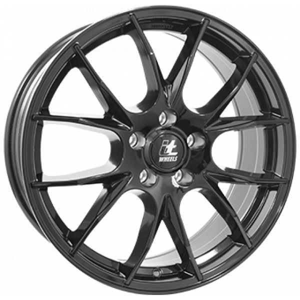 INTER ACTION KIRA Gloss Black LÄTTMETALLFÄLGAR