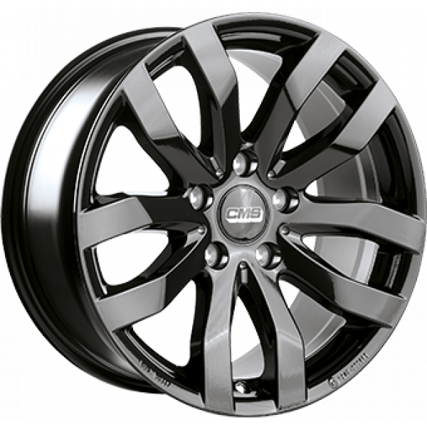 CMS C22 Gloss Black LÄTTMETALLFÄLGAR