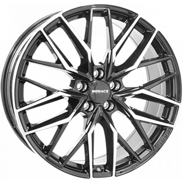 MONACO GPX Gloss Black / Polished LÄTTMETALLFÄLGAR