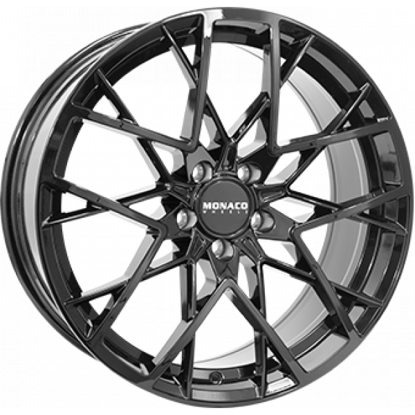MONACO GP9 Gloss Black LÄTTMETALLFÄLGAR