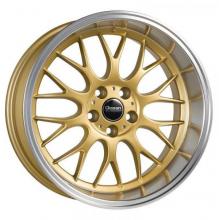 Ocean Wheels WHEELS Super DTM Gold Polish Lip